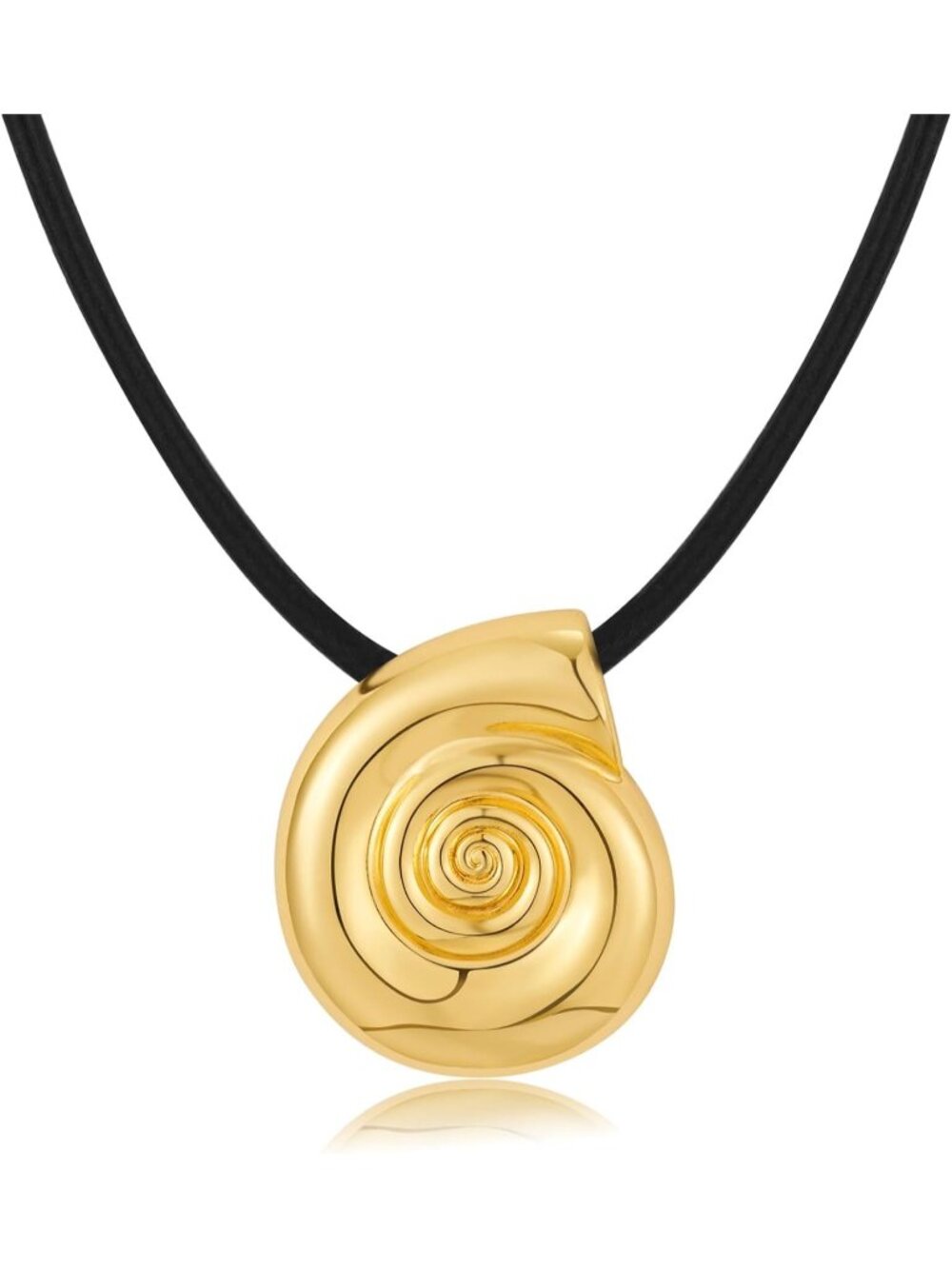 Women's Glod Black Pendent Dainty Boho Statement Summer Jewelry Necklaces